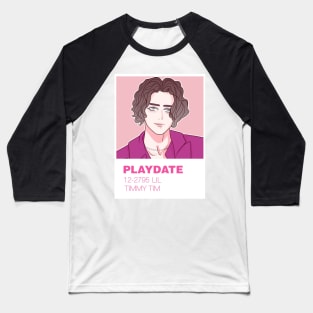 Timothee Playdate Pantone Baseball T-Shirt